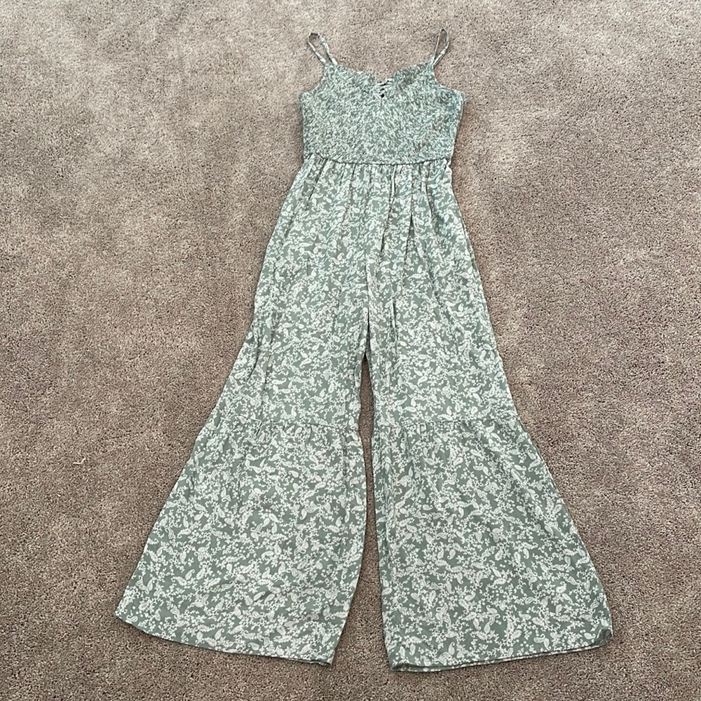 Patterned Flare Pant Jumper/Jumpsuit